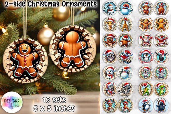 Both Side 3D Christmas Ornament Bundle: A Crafter’s Review