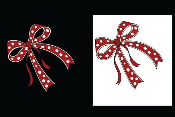 Christmas Bow Vintage Style: A Brand Designer’s Review of Illustrations