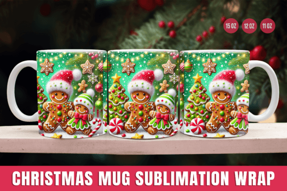 Christmas Gingerbread Mug Wrap: A Practical Review for Digital Sellers