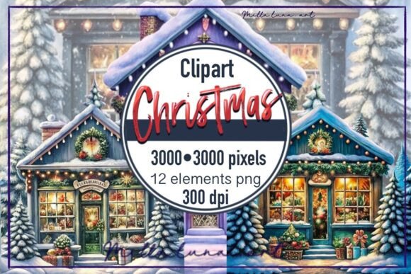 Christmas House Christmas Tree Snow PNG Review