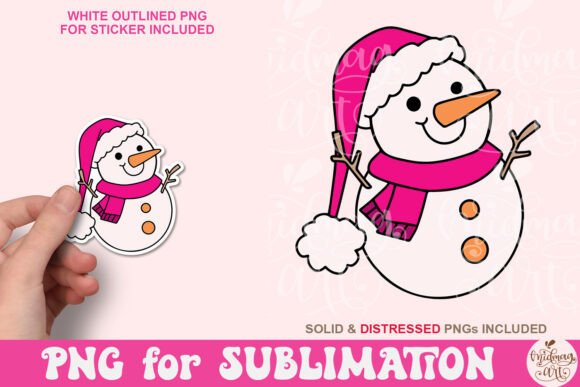 Cute Christmas Snowman Png, Funny Png: A Designer’s Take on Seasonal Illustrations